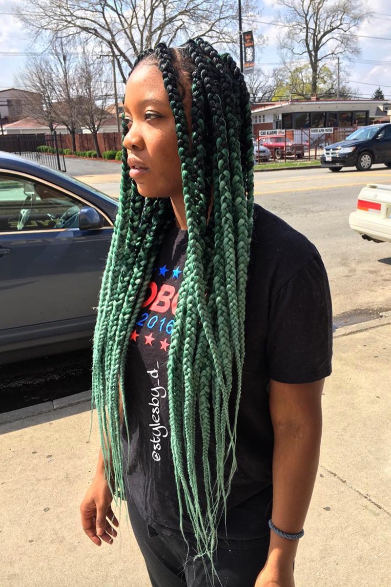 Proof That Waist Length Braids Are More Popular Than Ever